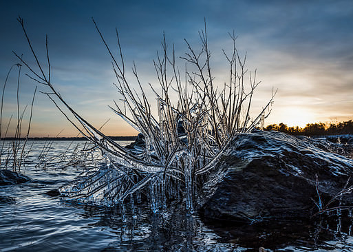 Ice shapes on Vänern